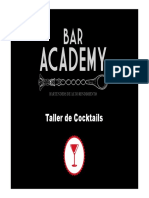 Cocktails Bar Academy Valparaiso