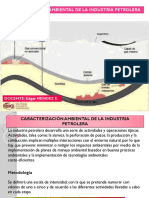 Caracterización Ambiental de Las Actividades Petroleras