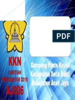 Gampong Pante Kuyun Kecamatan Setia Bakti Kabupaten Aceh Jaya