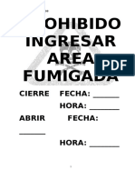 Cartel Fumigacion