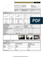 Project Name: Report Number: Project Code: Inspection Date: Costumer: Inspector Name