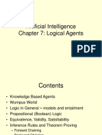 Artificial Intelligence Chapter 7: Logical Agents