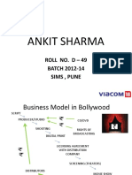 Ankit Sharma: Roll No. D - 49 BATCH 2012-14 Sims, Pune