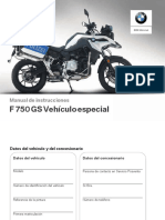 Manual - de - Instrucciones BMW F 750 GS P PDF