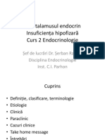 Curs 2 Endo 2017 - Hipotalamus, Insuf. Hipofizara v5 PDF