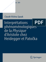 (Phaenomenologica 223) Claude Vishnu Spaak (auth.) -  Interprétations phénoménologiques de la 'Physique' d’Aristote chez Heidegger et Patočka-Springer International Publishing (2017).pdf