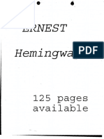 Ernest Hemingway FBI File PDF