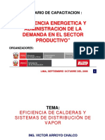 Efiencia Calderas Distribucion