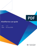 SOP For ADSELF Service PDF