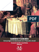 Amodio, 2017 - Saberes y Sabores. Antropología de La Alimentación en La Venezuela Colonial (Con Luis Molina) PDF