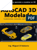 AutoCAD 3D Modelado - Fundamentos, Comandos, Ejercicios y Tips (Spanish Edition) PDF