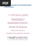 → PITAYA CAPS  Funciona ? EMAGRECEDOR | Antes & Depois