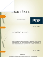 Book Têxtil Conteúdo
