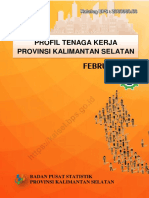 Profil Tenaga Kerja Provinsi Kalimantan Selatan Februari 2018 PDF