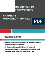Cn1047 Introduction To Computer Networking Osi Model - Physical Layer