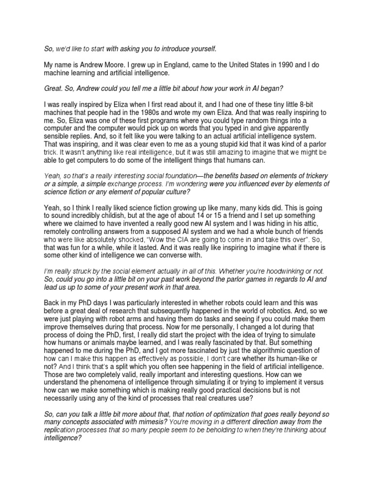 andrew moore machine learning