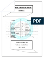CL IV Math PDF