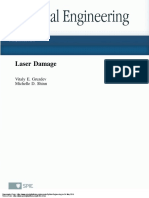 Laser Damage: Vitaly E. Gruzdev Michelle D. Shinn