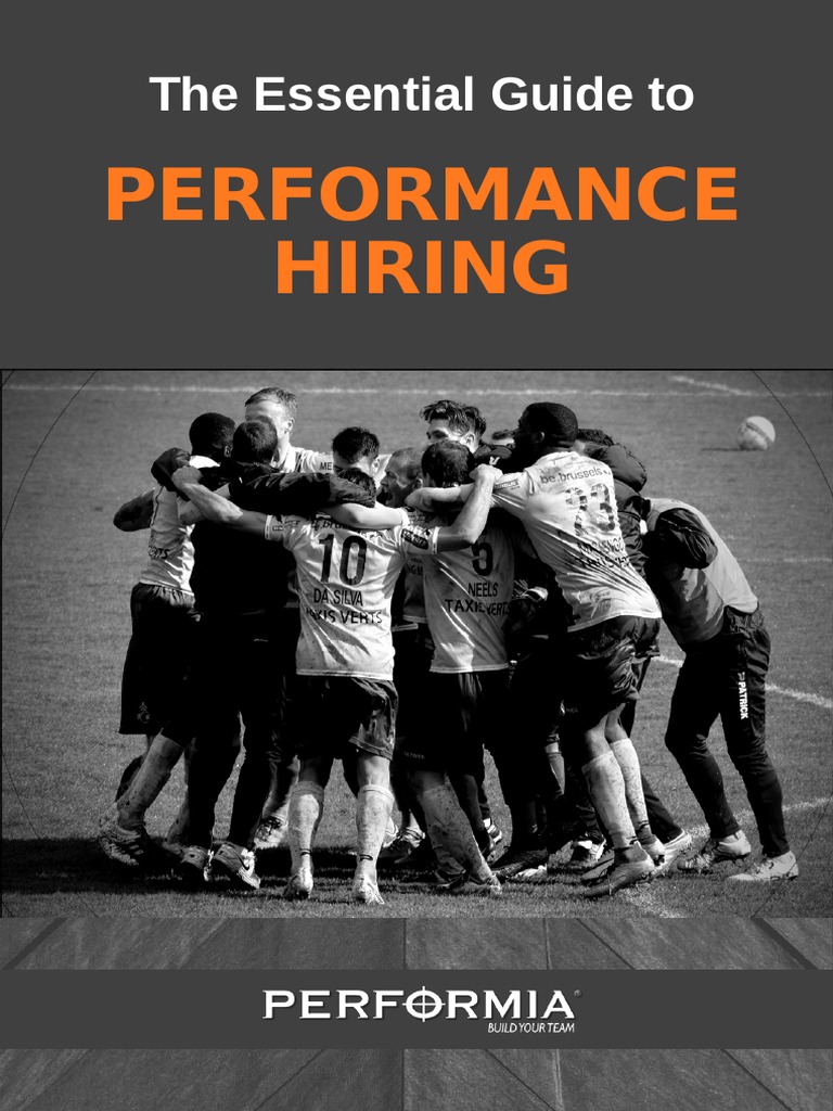 Performia Australia: Performance Hiring Guide | PDF | Recruitment | Résumé