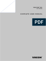 Vacon 20 Complete Manual-DPD00716H1-UK PDF