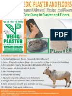 Vedic Plaster Cow Dung Wall Plaster