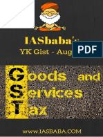 IASbaba YK Gist August 2017