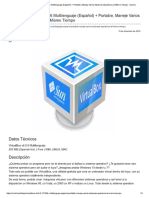 VirtualBox v6.0.0-127566 Multilenguaje (Español)