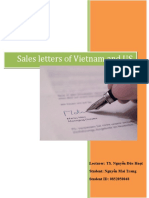 Sales Letters Comparison