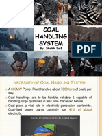 Coal Handling System: By: Shaikh Saif