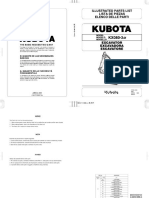 Parts List Catalog Kubota KX080-3 Alpha - 978P910740 PDF