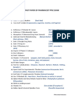 Further MCQs in Pharmacy Practice Sample