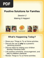 Positive Solutions For Families