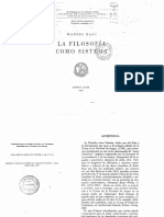 (Serie Textos filosóficos) Immanuel Kant - La filosofía como sistema-Universidad de Buenos Aires. Instituto de filosofía (1948).pdf