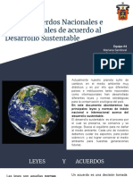 Leyes y Acuerdos de Acuerdo Al Desarrollo Sustentable