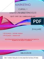 CURS - 1 - Esența Marketingului