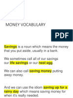 Money Vocab