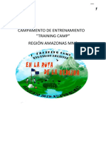 Training Camp Amazonas 2019