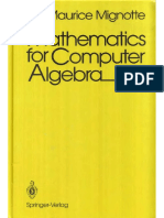 Matematica p algebra computacional Mignotte M..pdf