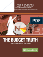 The Budget Truth - Africa and SDGs. The Truth.