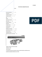 Manual Traduzido Monóculo Visão Noturna IR P1-0540