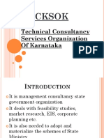 Tecksok: Technical Consultancy Services Organization of Karnataka