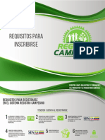 Requisitos para Inscribirse Registro Campesino