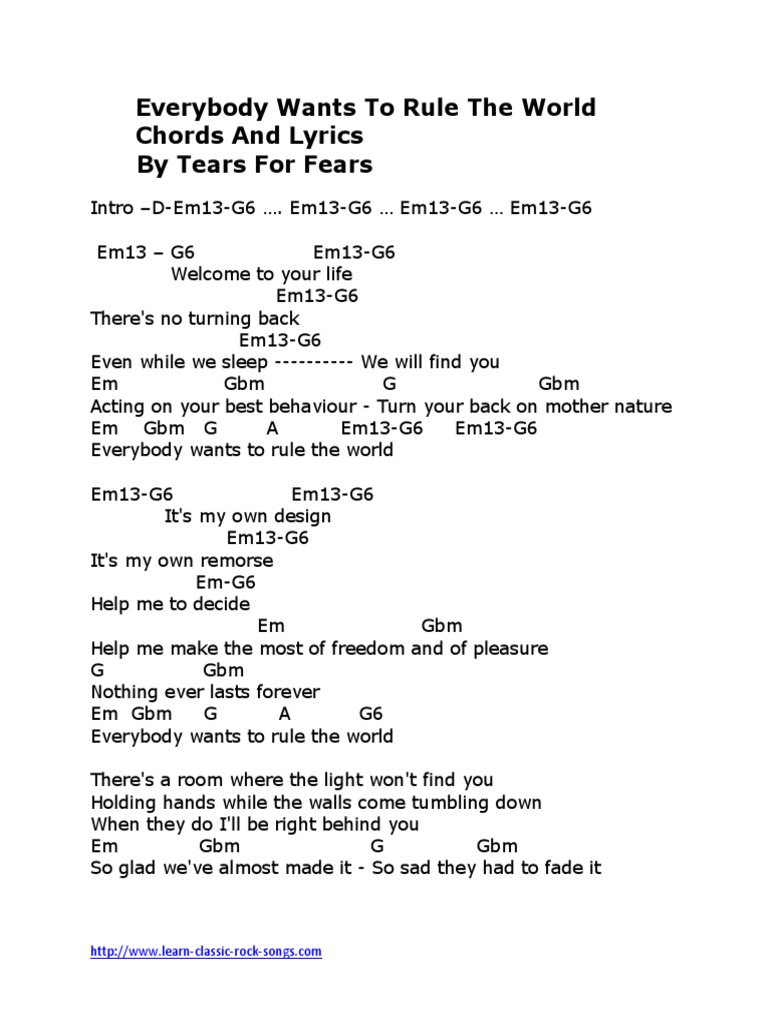 Tears For Fears
