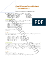 Kumpulan Soal Ulangan Termokimia PDF