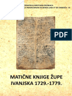 Kazalo-Matične Knjige Župe Ivanjska 1729.-1779