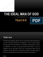 The Ideal Man of God