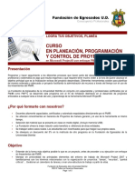 Curso Planificacion de Proyectos Versión Agosto 2010