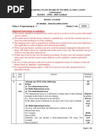 Important Instructions To Examiners:: Model Answer