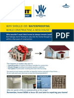 Dr. Fixit Waterproofing Guide Brochure