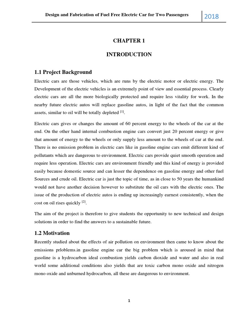Design and Fabrication of Fuel Free Electric Car For Seating 2 ...